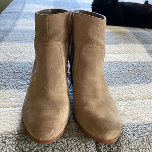 BP ankle wedge booties